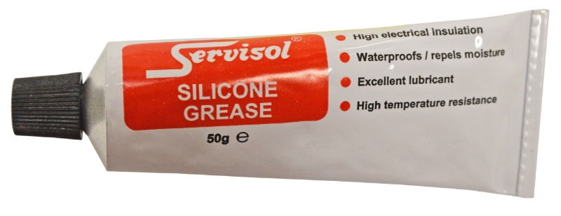 MS Silicone Grease Servisol 50g Tube Milking Solutions